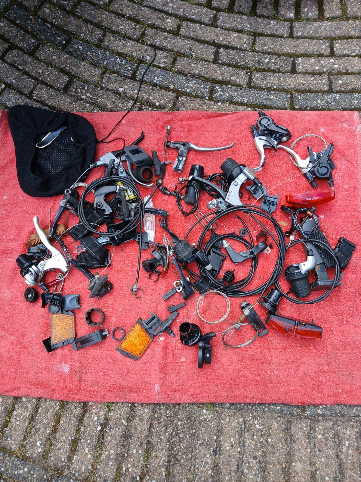 Gebruikte fietsonderdelen, Fietsen en Brommers, Fietsonderdelen, Ophalen