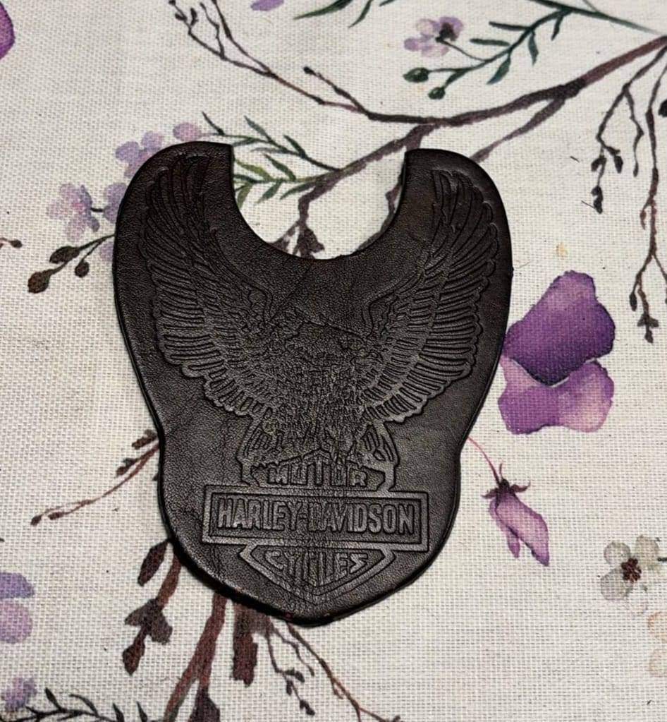 Harley Davidson Patch leer, Kinderen, Ophalen of Verzenden, Nieuw zonder kaartje, Harley-Davidson