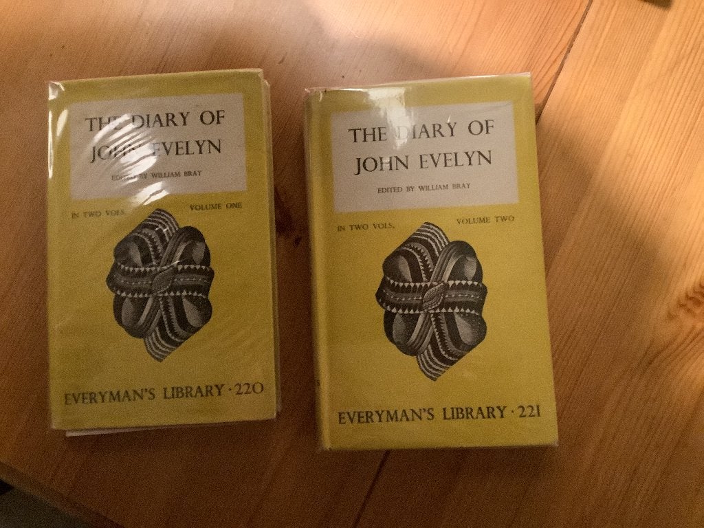 John Evelyn, The diary of, vol 1 and 2, 1945, Ophalen of Verzenden, John Evelyn