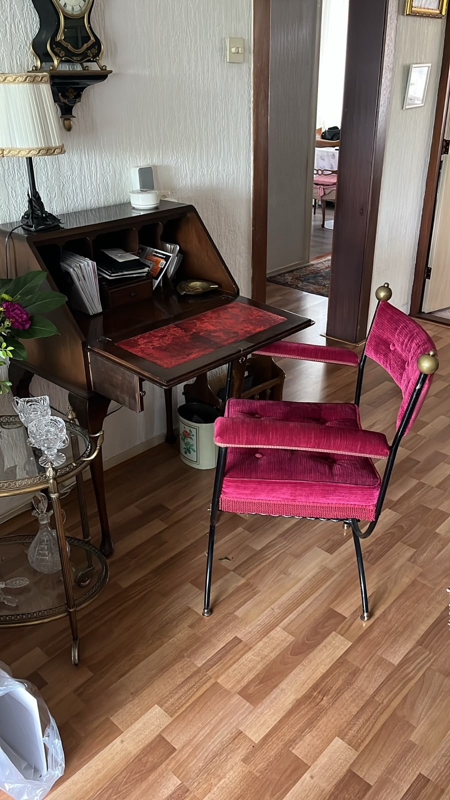 Leuk stoeltje achter bureau zit comfortable €35,=, Ophalen