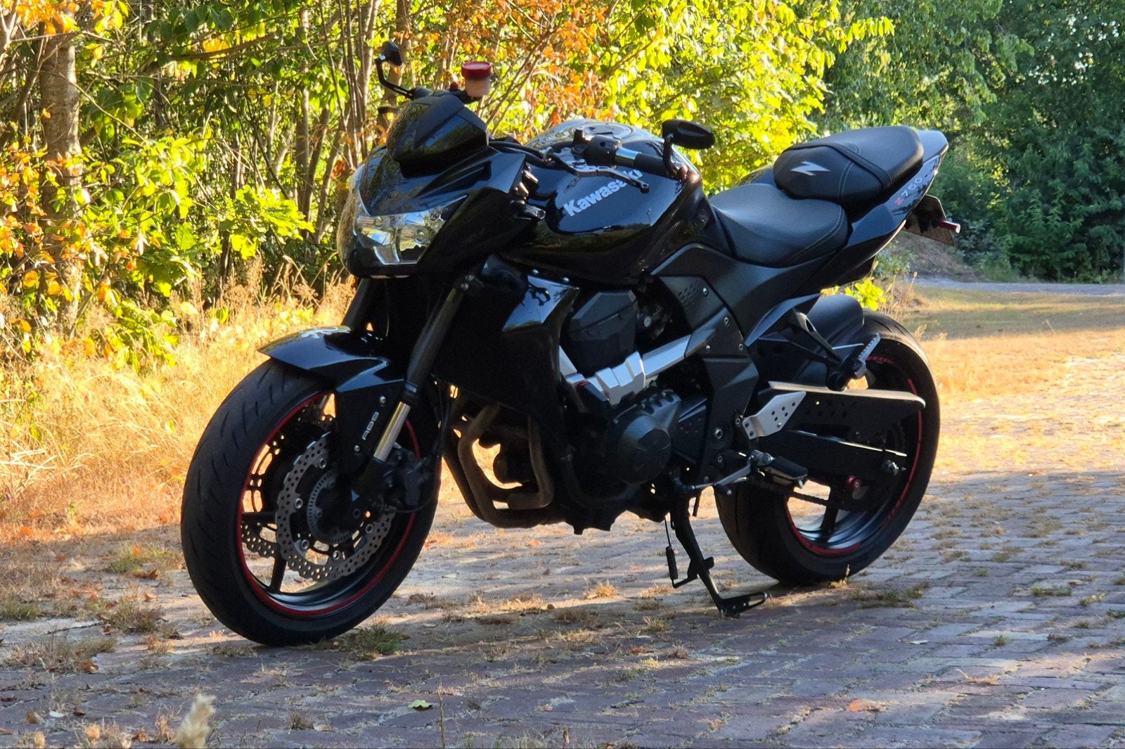 Kawasaki Z750 ABS 2009 37000km zwart GPR demper gear ind., 750 cc, 4 cilinders, Motorrijbewijs A, Gebruikt