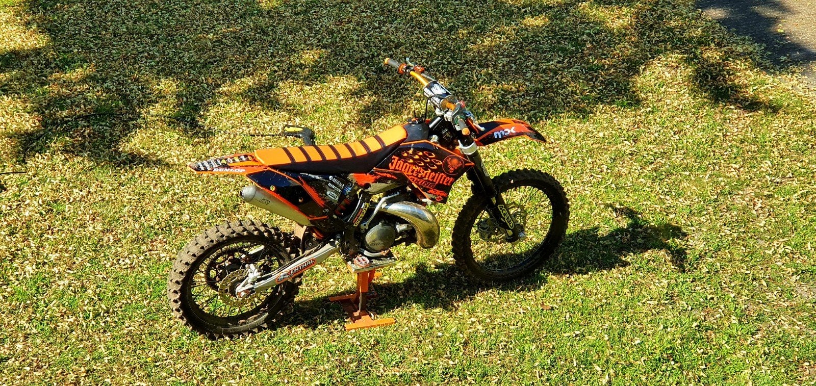 Te koop ktm 250sx 2008 2tact izgs Inc.aanhanger voor 2 moto, Particulier, SuperMoto
