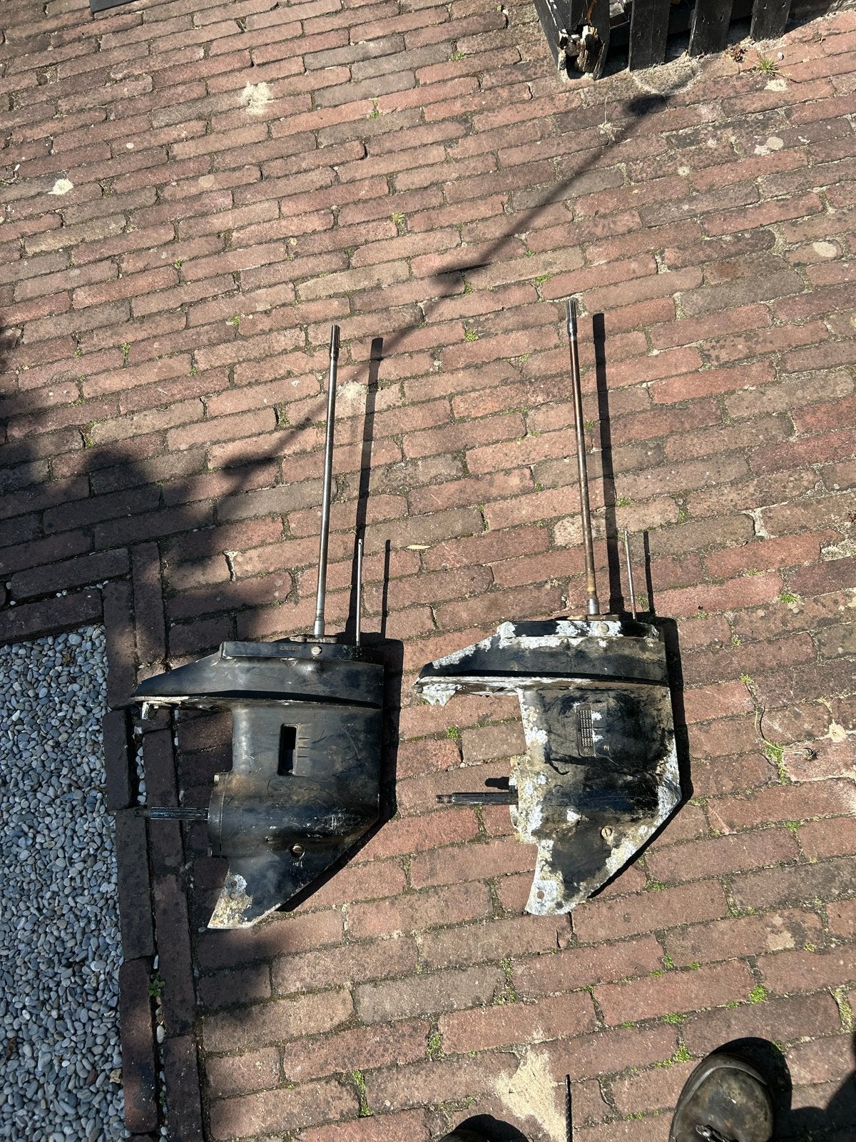 Mercury Mariner Tohatsu Nissan 25-30pk  Staartstuk, Ophalen, Gebruikt, Motor en Techniek, Motorboot