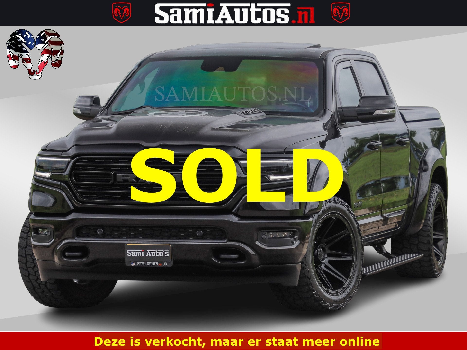 Dodge Ram HULK WIDE BODY KIT | HEMI 5.7 V8 402PK | MEEST DIK, Auto's, Automaat, Gebruikt, 5654 cc, Met garantie (alle)