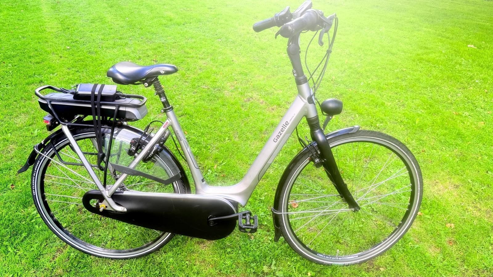 Nette goede unisex damesfiets E-bike Gazelle Valencia 53cm, Ophalen, Versnellingen, Gazelle, 53 tot 56 cm