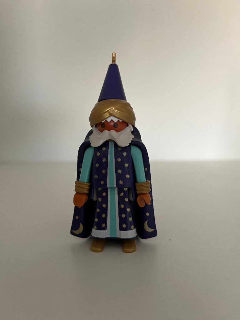 Playmobil Tovenaar met baard en cape, Kinderen en Baby's, Speelgoed | Playmobil, Losse onderdelen, Fantasy, Ophalen of Verzenden