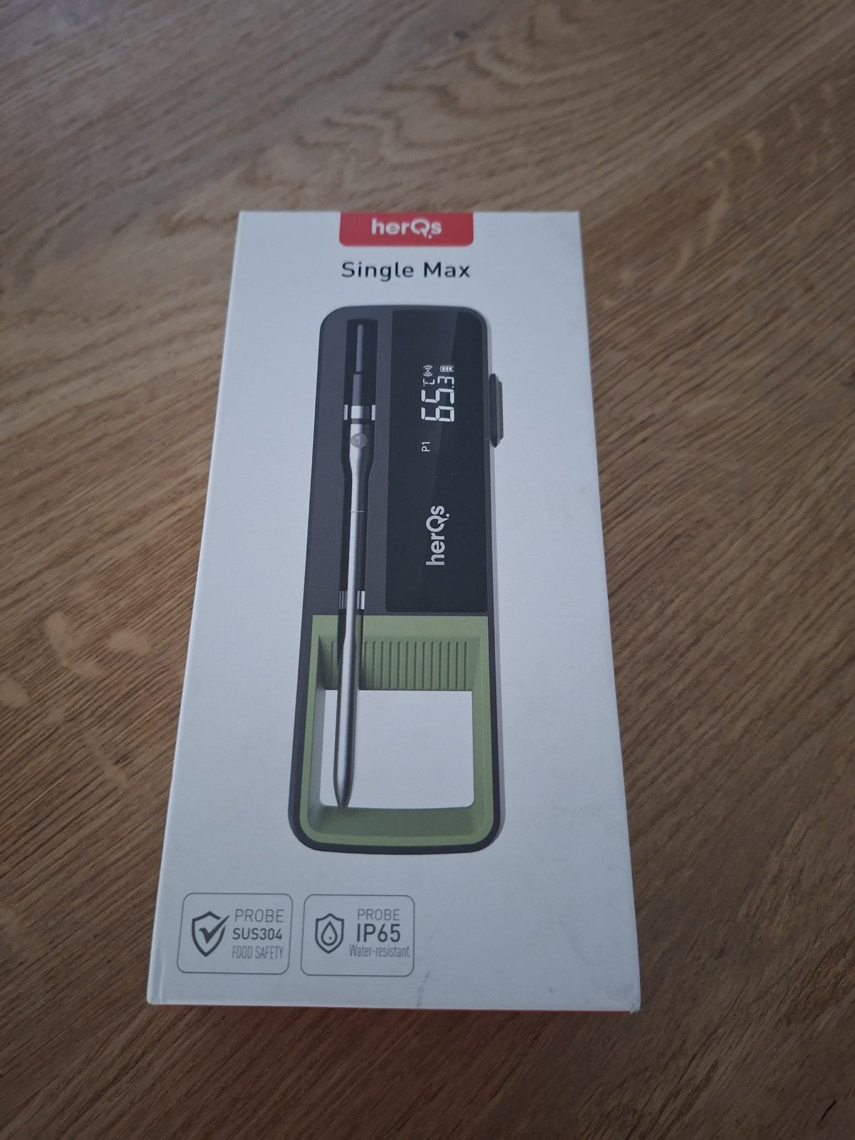 HerQs Single Max Draadloze Vleesthermometer (NIEUW), Ophalen of Verzenden, Nieuw