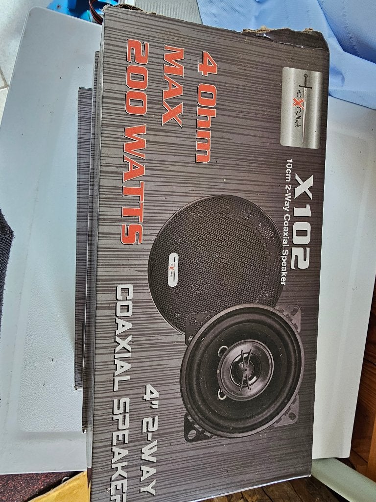 Nieuwe boxen plus versterker auto, Overige merken, Overige systemen, Nieuw, Ophalen of Verzenden
