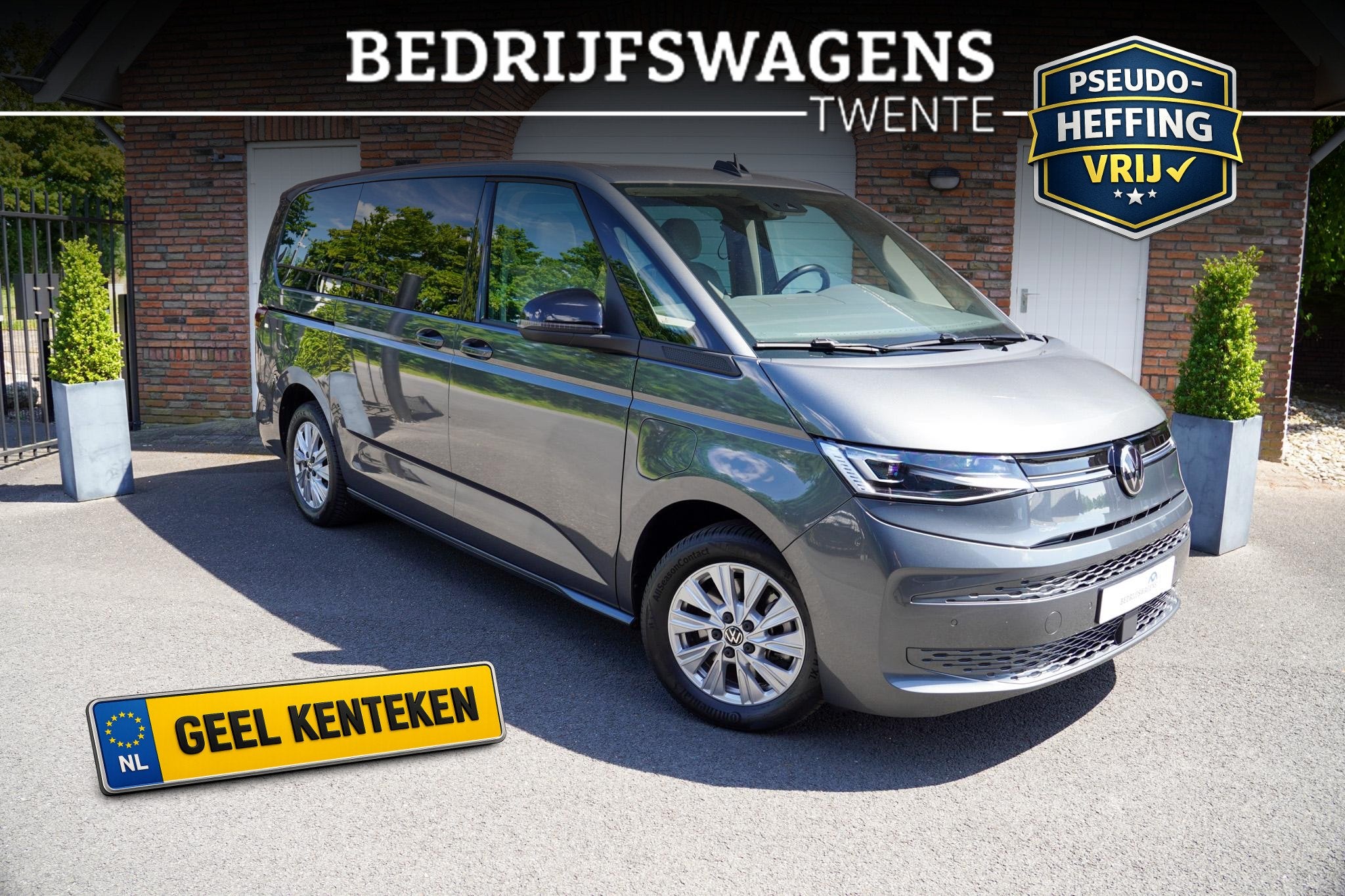 Volkswagen Multivan 1.4 eHybrid L2H1 Style Panodak Trekhaak, Auto's, Volkswagen, Gebruikt, Euro 6, 138 €/maand, 7 stoelen