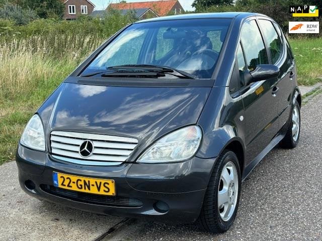 Mercedes-Benz A-klasse 160 Avantgarde 5-Drs Stuurbekrachtigi, Voorwielaandrijving, Zwart, 4 cilinders, 400 kg