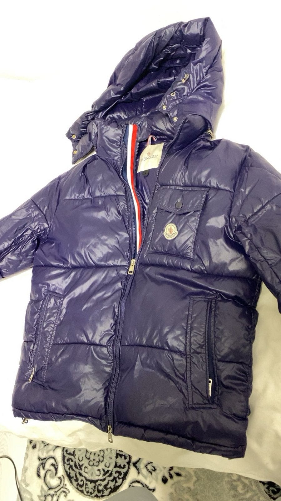 Moncler jas, Kleding | Heren, Ophalen, Zo goed als nieuw, Zwart