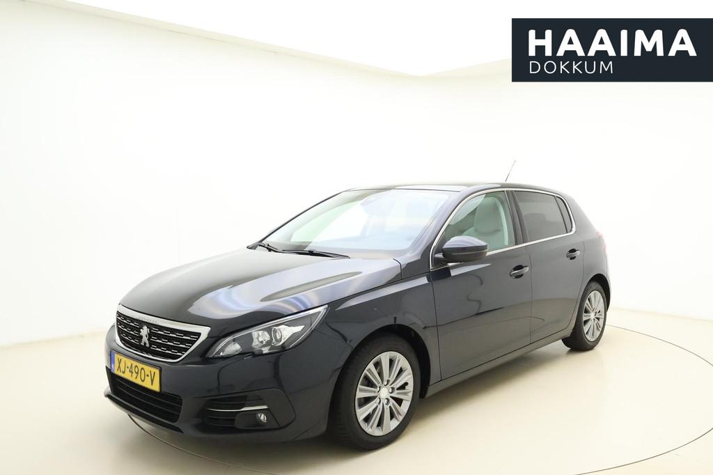 Peugeot 308 1.2 PureTech Blue Lease Premium | Apple carplay/, Auto's, Peugeot, Gebruikt, Euro 6, Leder en Stof, Handgeschakeld