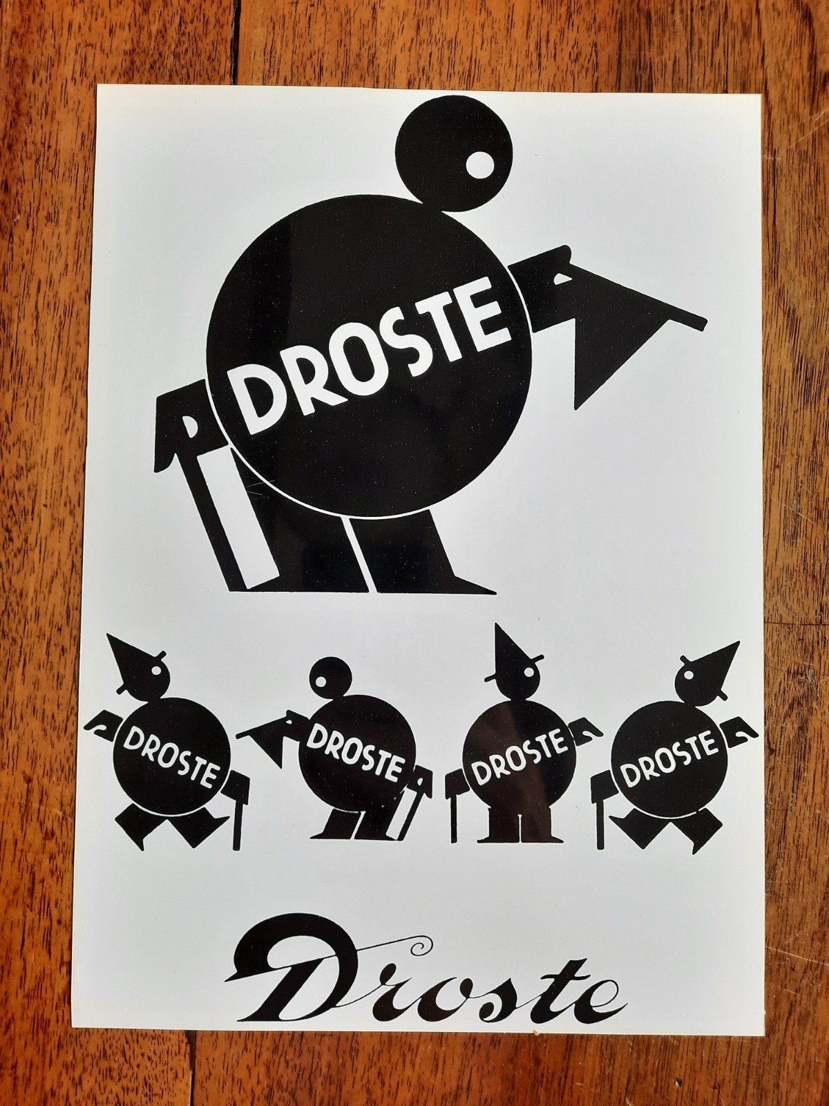 Droste mannetje in div varianten., Ophalen of Verzenden, Overige, Droste