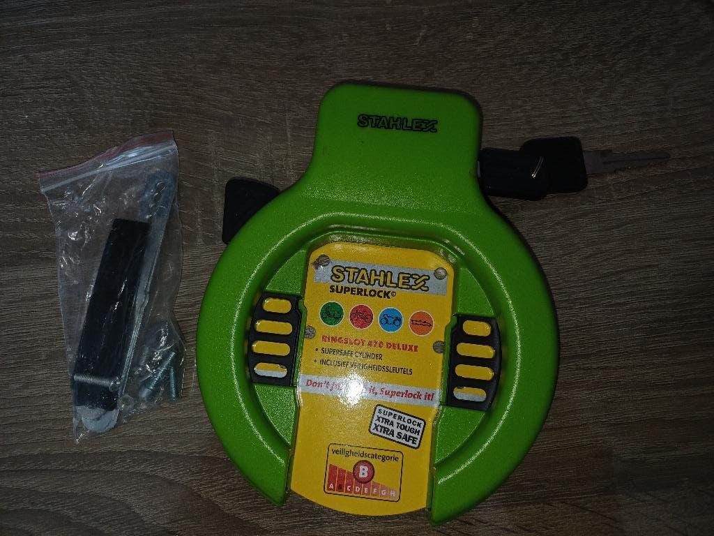Fiets ringslot, Ophalen, Nieuw, Ringslot