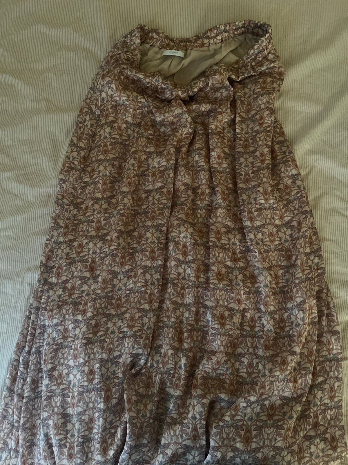 Lange rok met print van By Bar, Kleding | Dames, Maat 38/40 (M), Meerkleurig, Ophalen of Verzenden, Gedragen