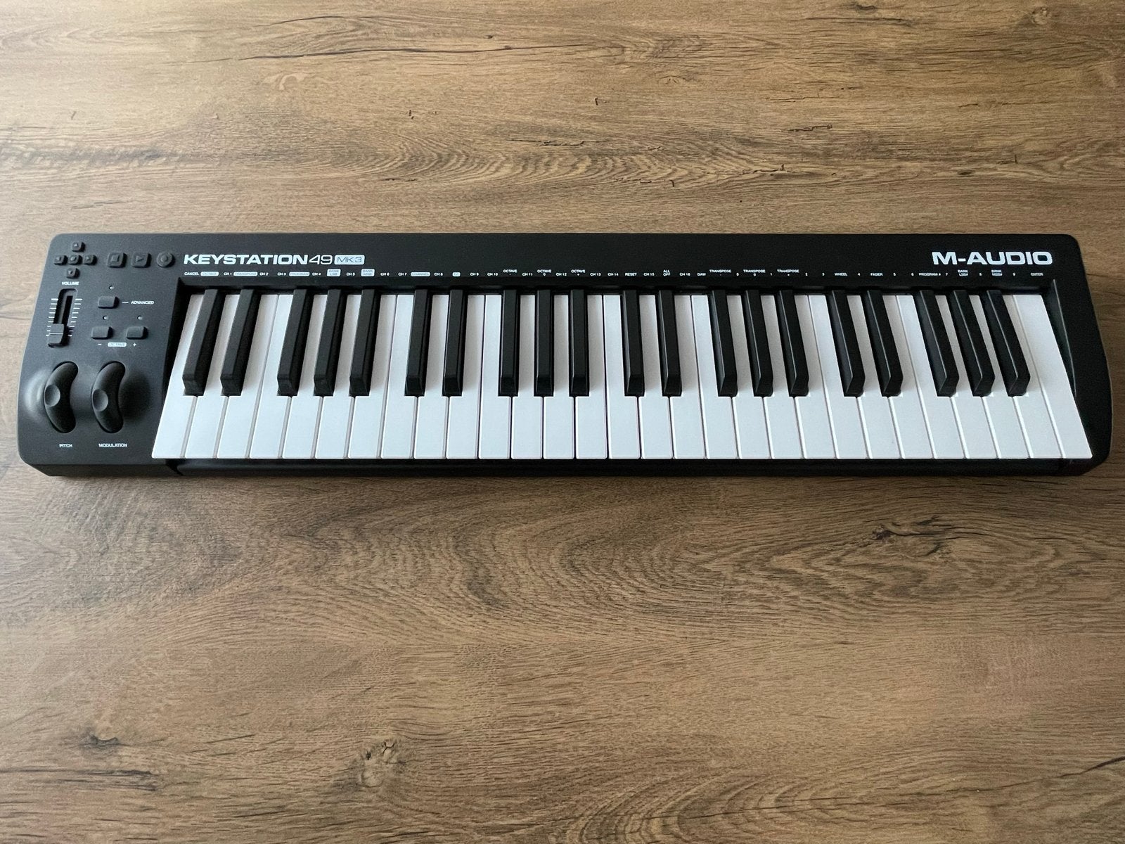 M-Audio Keystation 49 MK3 MIDI Keyboard Controller, Muziek en Instrumenten, Keyboards, Ophalen of Verzenden, Zo goed als nieuw