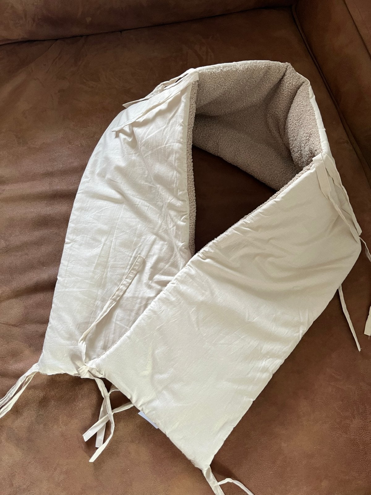 Mamaloes bedbeschermer - Zo goed als nieuw, Kinderen en Baby's, Kinderkamer | Beddengoed, Ophalen, Overige merken, Jongetje of Meisje