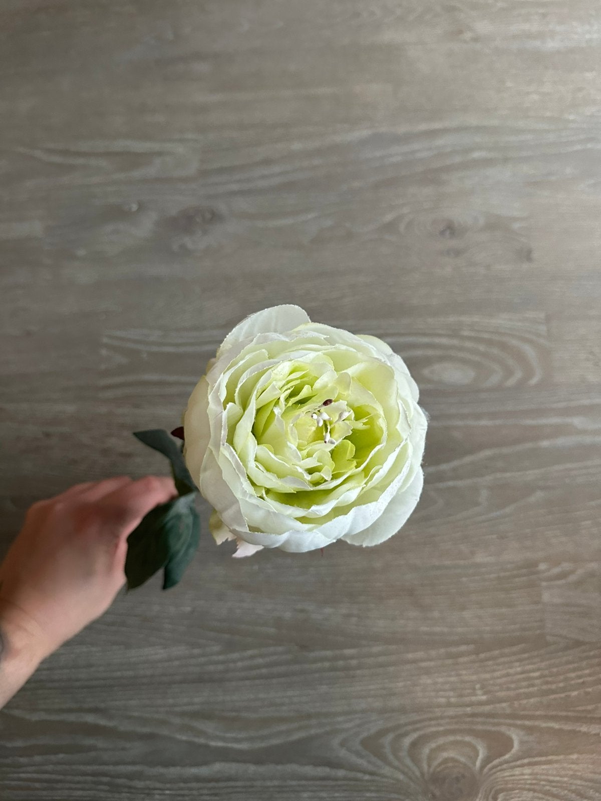Kunstbloem pioenroos, Ophalen, Zo goed als nieuw