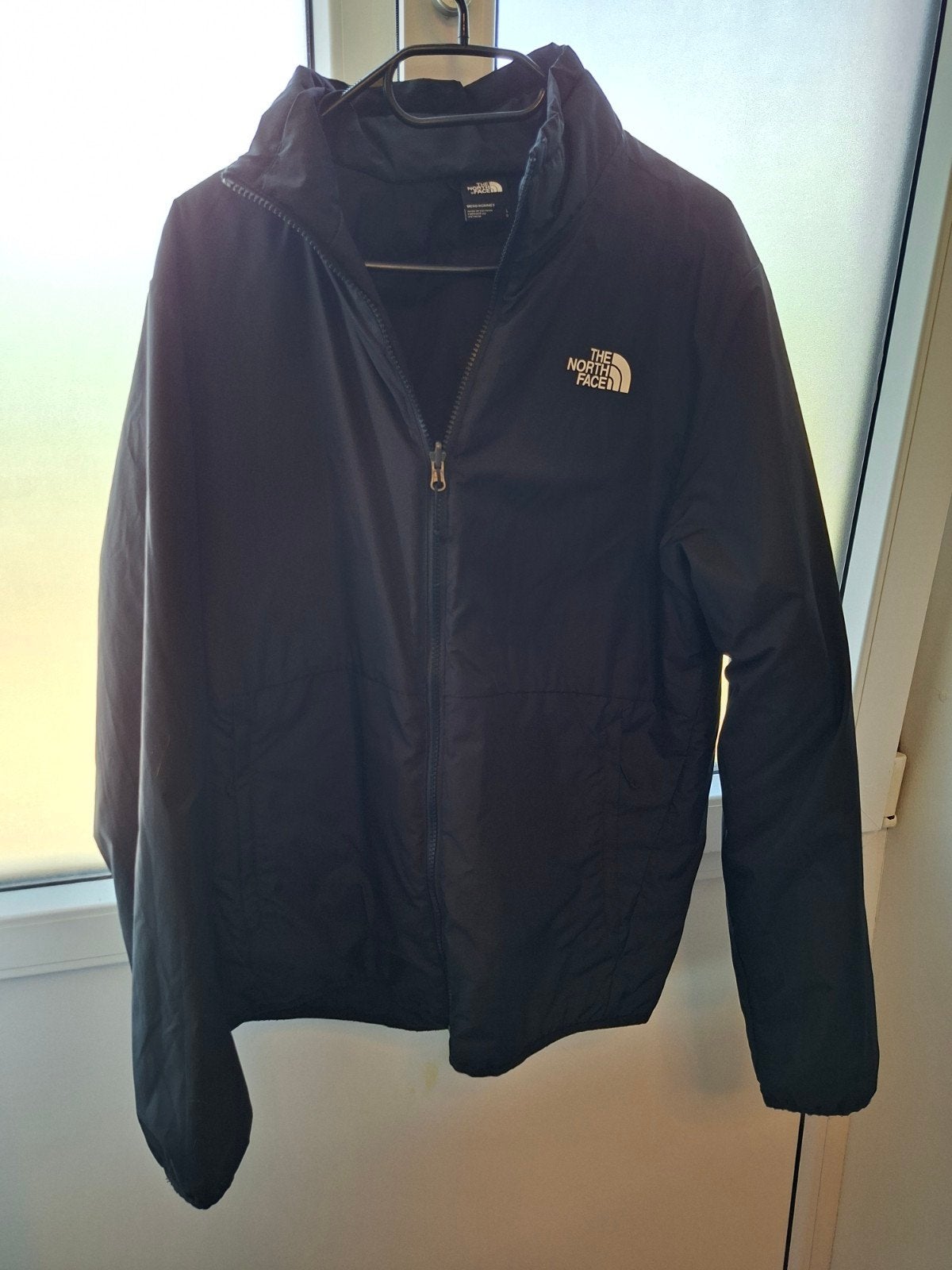 The North Face buitenjas heren, zwart, maat L, Ophalen, Maat 52/54 (L), Zwart, Gedragen