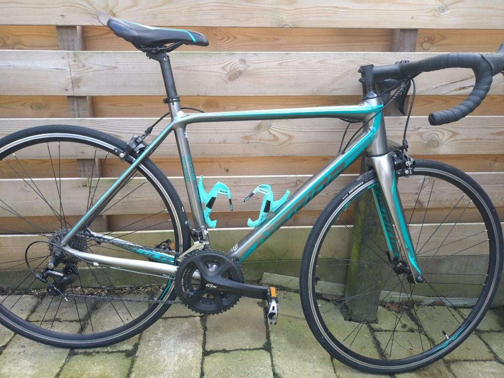 Merida scultura 400 juliet damesracefiets, Aluminium, Zo goed als nieuw, Dames, Meer dan 20 versnellingen