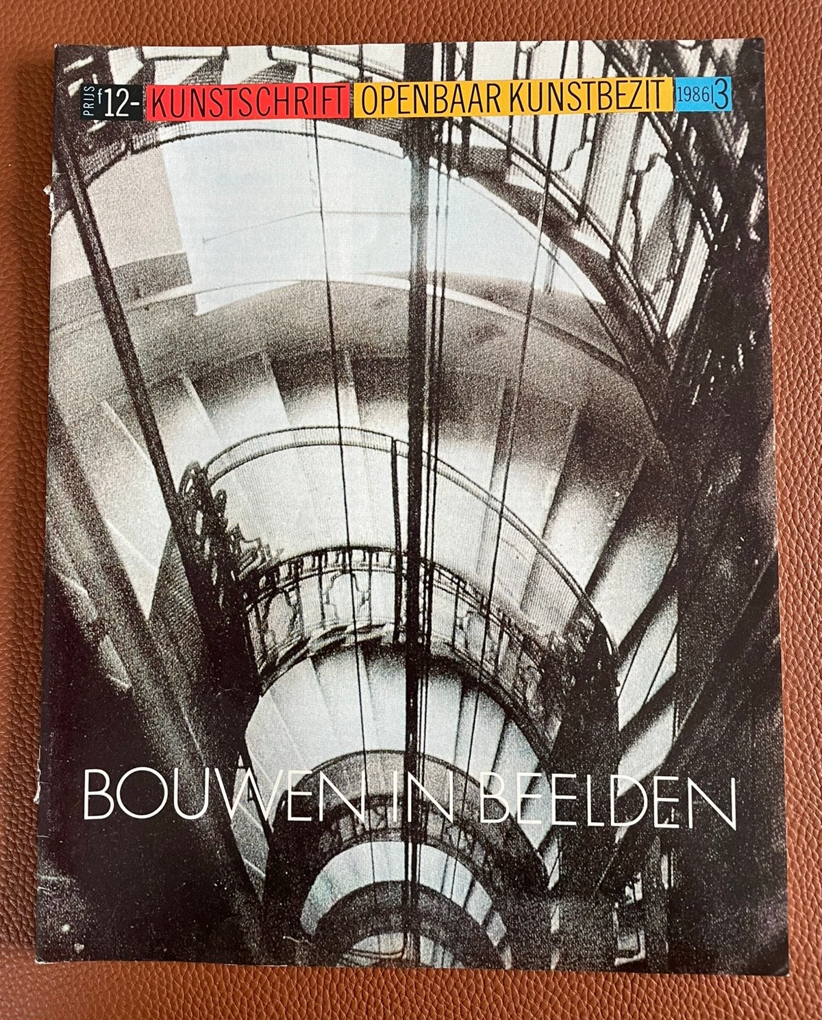 Kunstschrift 1986 nr 3 Bouwen in beelden, Ophalen of Verzenden