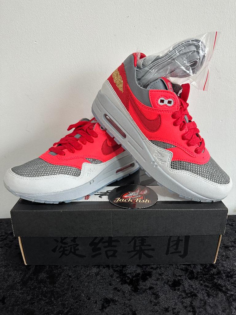 Nike air Max 1 CLOT Solar red - size 36,5, Nike air max, Overige kleuren, Nieuw, Ophalen of Verzenden