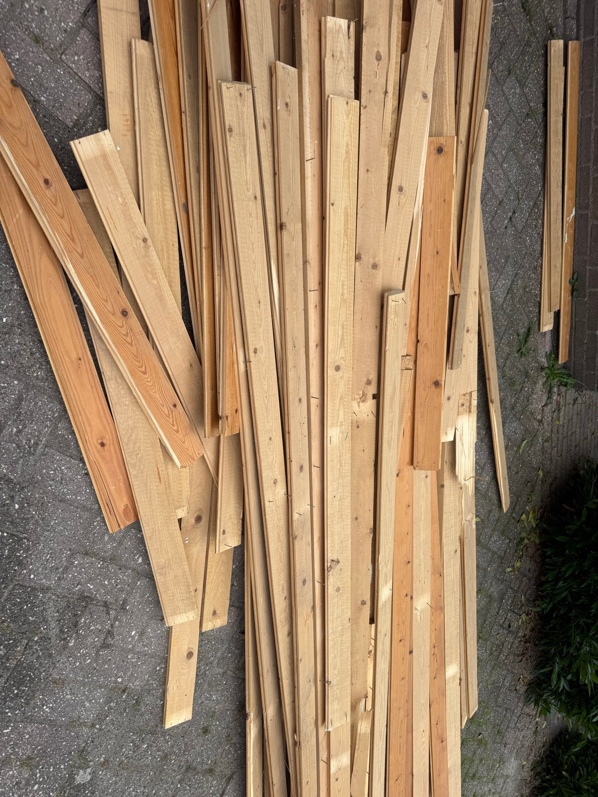Schroten stookhout - Ideaal voor kachel of vuurkorf, Ophalen, Gebruikt, Minder dan 25 mm, Overige typen