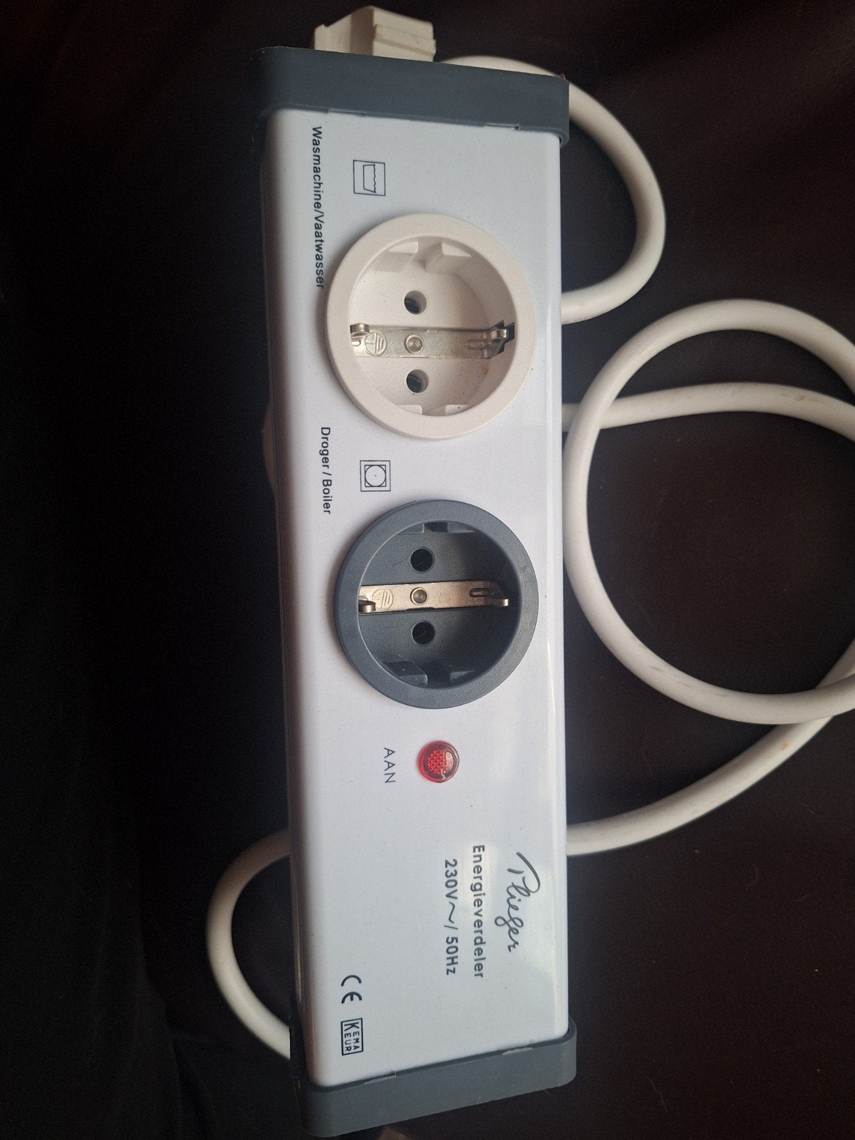 Plieger Energieverdeler voor wasmachine & Droger, Ophalen of Verzenden, Nieuw