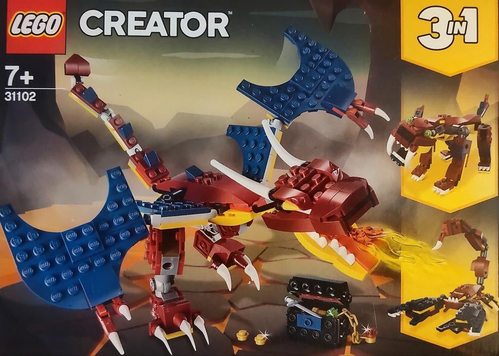 LEGO Creator 3in1 Machtige Dinosaurus 31102, Kinderen en Baby's, Speelgoed | Duplo en Lego, Compleet, Lego, Ophalen of Verzenden