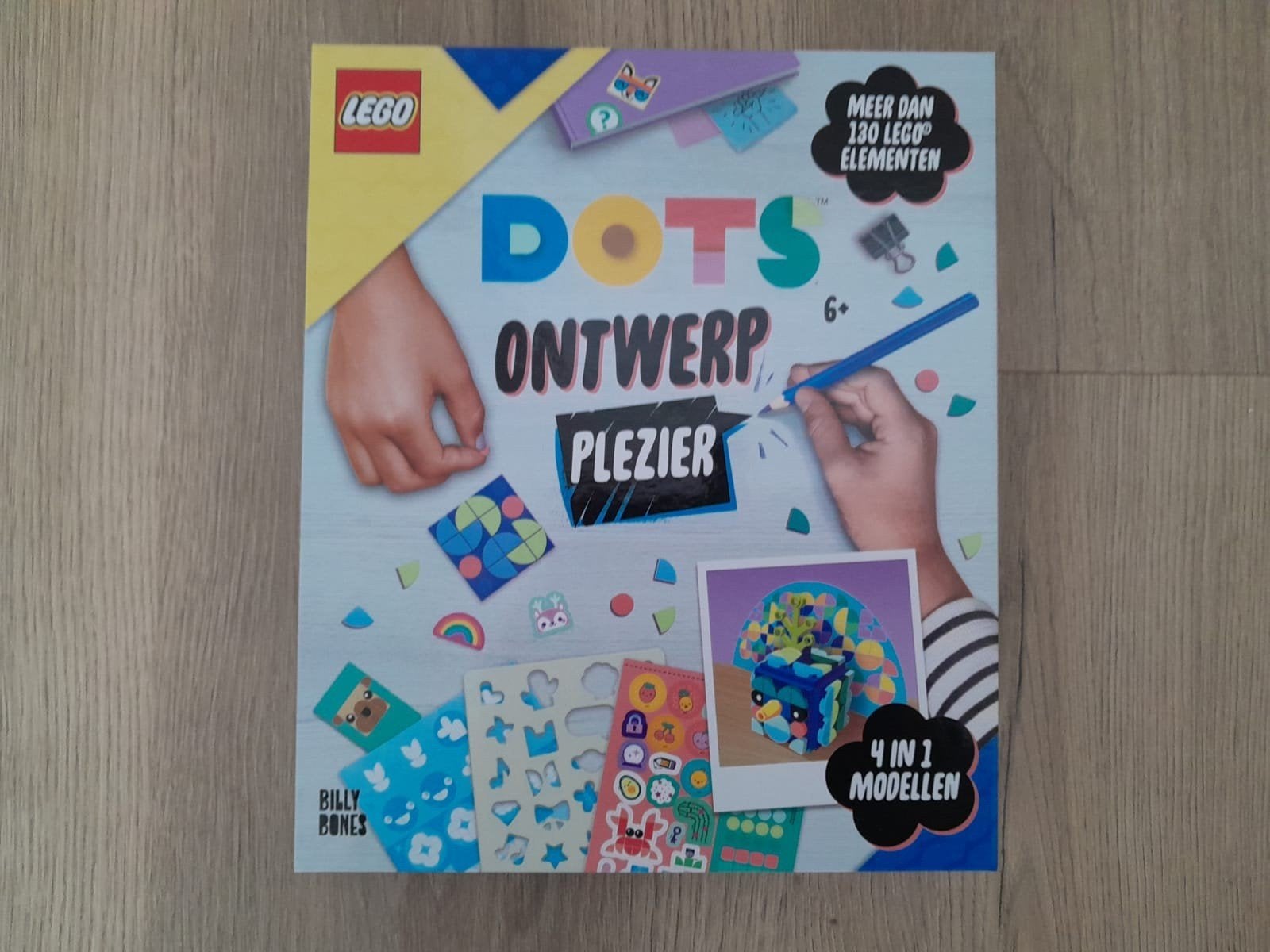 Lego dots ontwerp doos met o.a. lego en stickervellen., Overige thema's, Lego, Overige typen, Nieuw