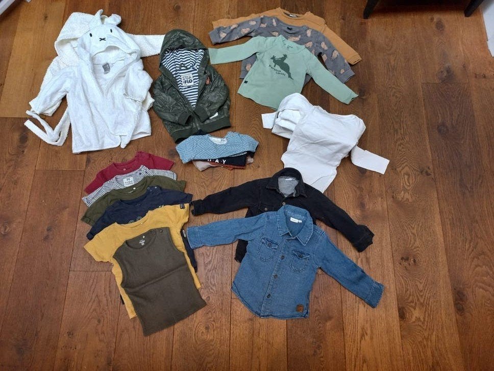 Kledingpakket voor jongens - maat 86 oa Name It, Prenatal, Kinderen en Baby's, Babykleding | Overige, Ophalen of Verzenden, Gebruikt