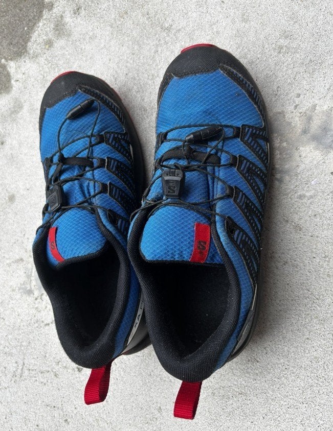 Outdoorschoenen Salomon XA PRO  voor jongens, Ophalen, Zo goed als nieuw, Blauw, Wandelschoenen