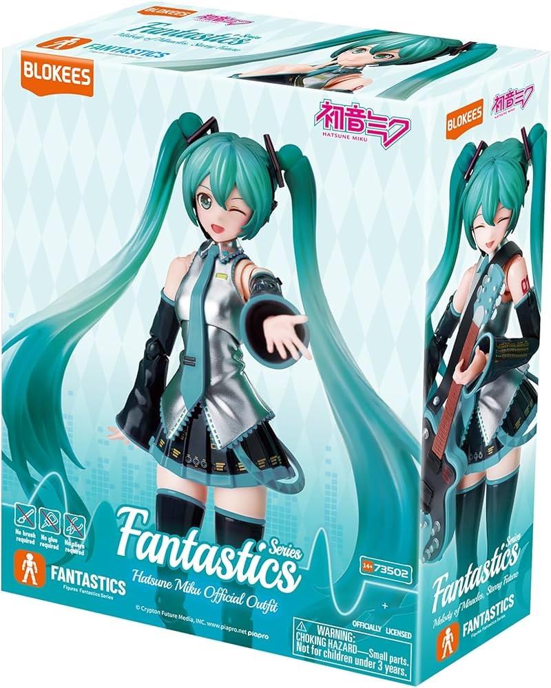 Blokees Miku Official Outfit modelbouw nieuw in doos, Ophalen of Verzenden, Nieuw, 1:35 tot 1:50, Figuur of Figuren
