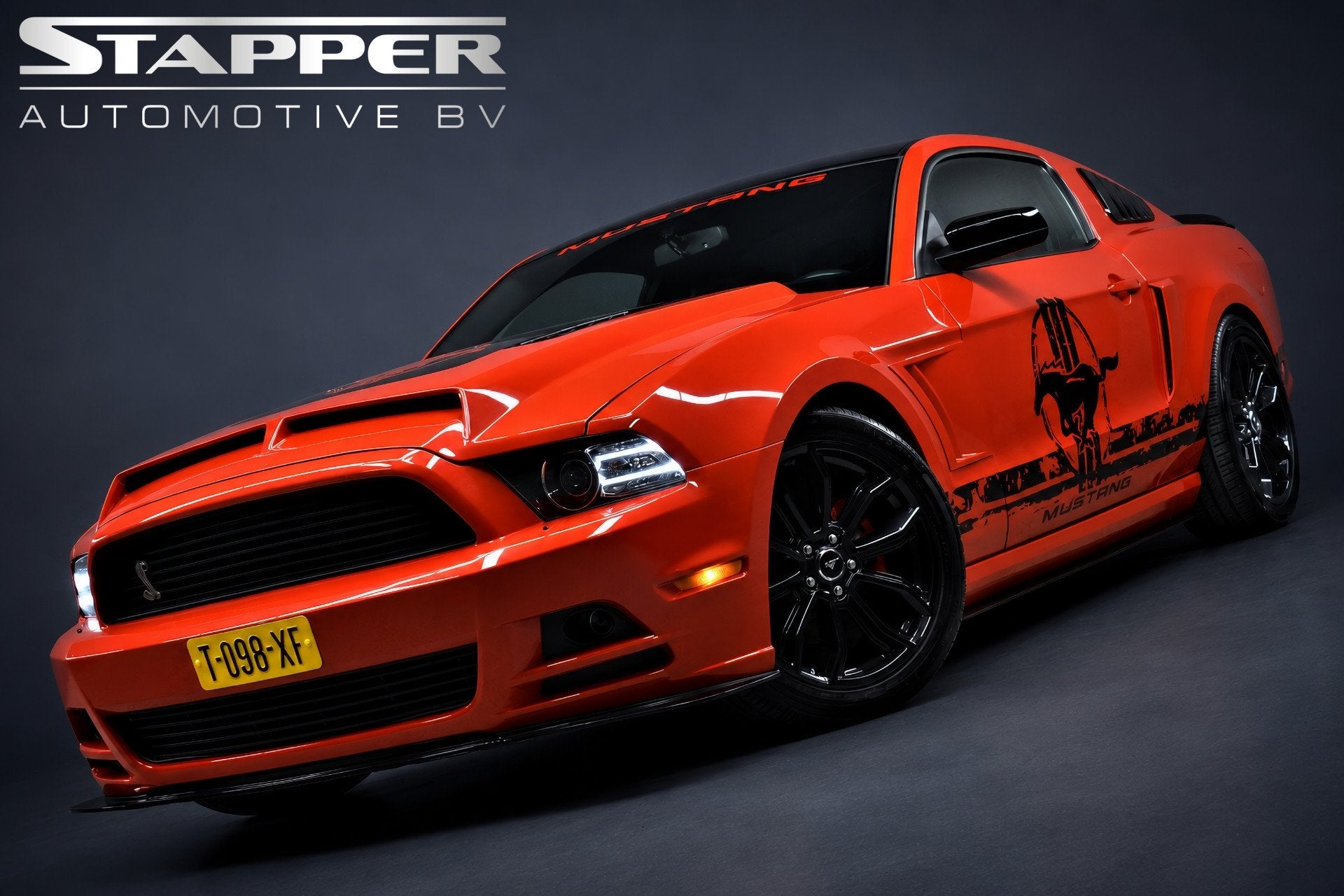 Ford Mustang 3.7 V6 309pk Automaat Xenon/Led/Leer/Airco/Blue, Auto's, Automaat, Achterwielaandrijving, Gebruikt, 3726 cc