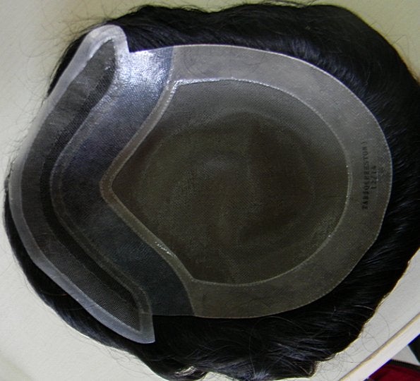 Heren haarwerk, toupets, op maat, betaalbaar, echthaar!, Ophalen of Verzenden, Nieuw, Pruik of Haarverlenging