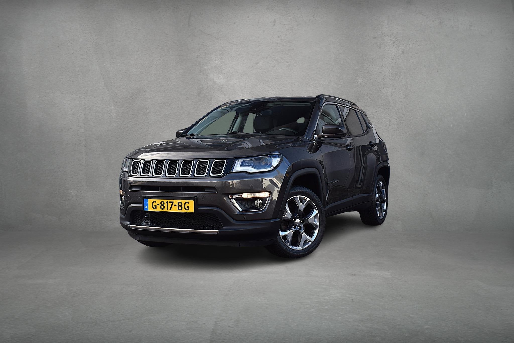 Jeep Compass 1.4 MultiAir Limited | Trekhaak | Leer | Beats, Auto's, Gebruikt, 4 cilinders, Handgeschakeld, SUV of Terreinwagen