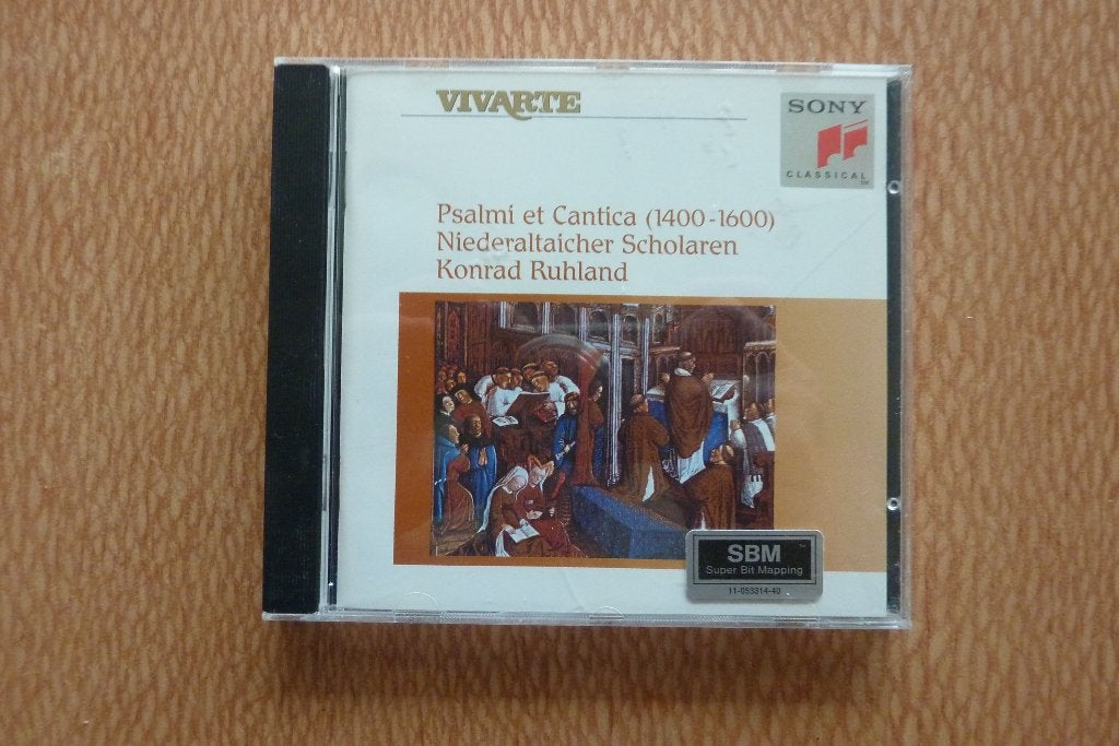 Niederaltaicher Scholaren K. Ruhland – Psalmi Et Cantica SBM, Overige typen, Ophalen of Verzenden, Zo goed als nieuw, Classicisme