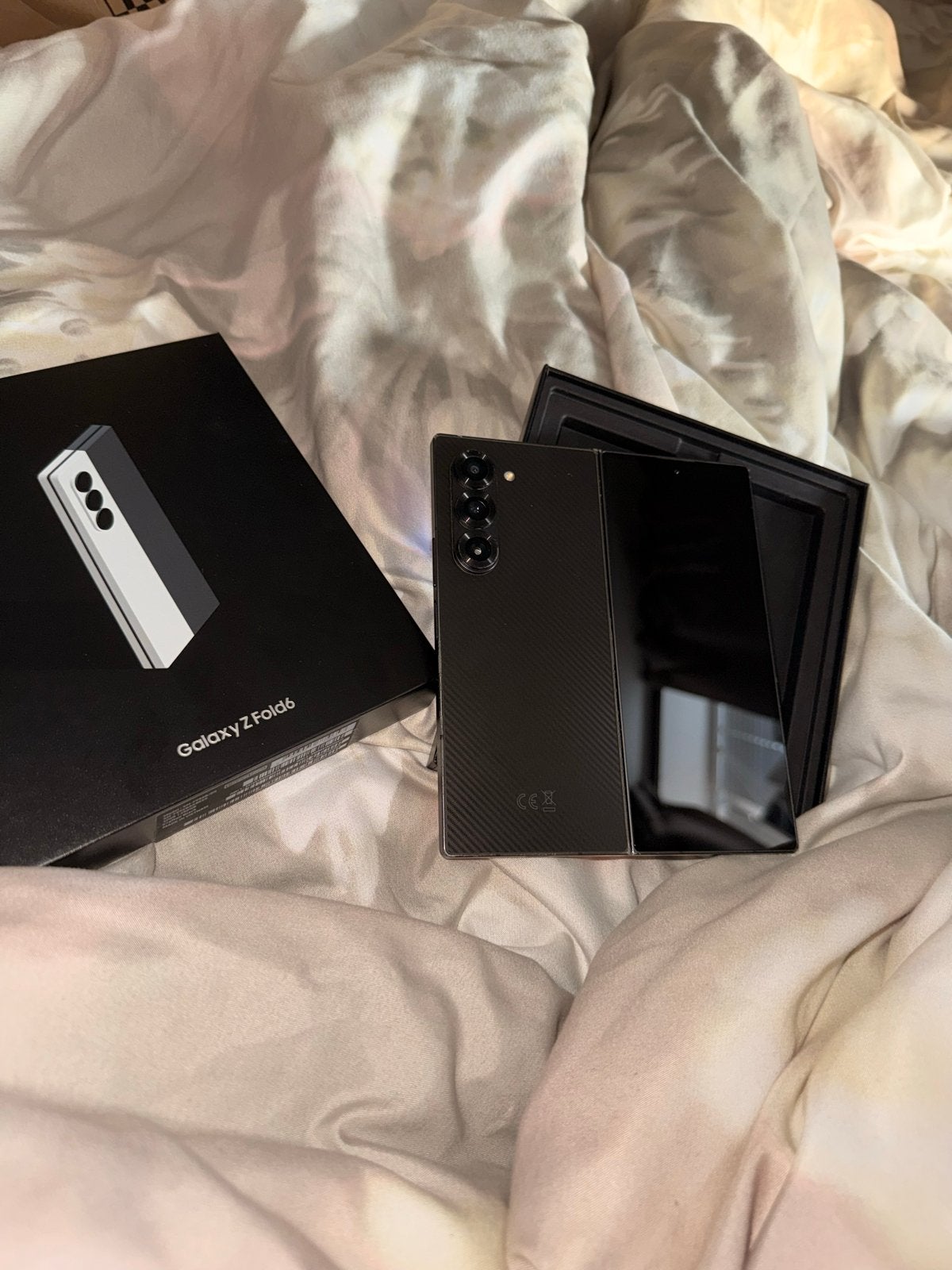Samsung Galaxy Z Fold6 crafted black, Telecommunicatie, Mobiele telefoons | Samsung, Ophalen, Gebruikt, Zwart, Touchscreen