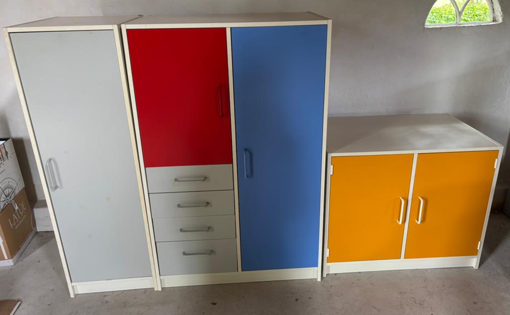 Vintage Ikea Kleding Kasten Kinderkamer, Ophalen, Gebruikt, Kast, 50 tot 70 cm