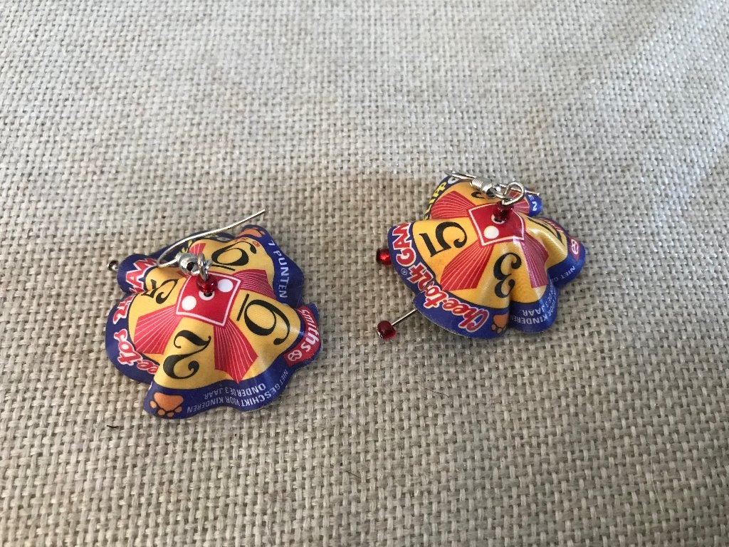 oorbellen flippo's (2) Wie kent ze niet (Uno de 50, Unode50), Sieraden, Tassen en Uiterlijk, Overige materialen, Hangers, Overige kleuren