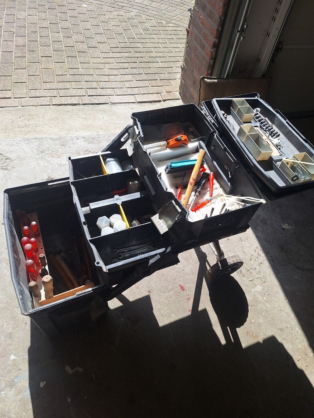 Gereedschapskoffer, Ophalen of Verzenden, Zo goed als nieuw