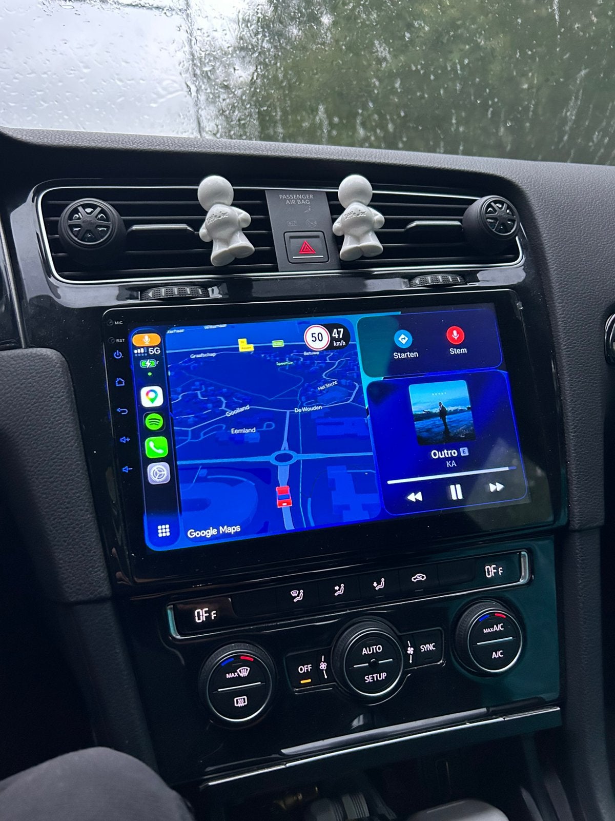 Carplay radio golf 7, Auto diversen, Autoradio's, Ophalen, Zo goed als nieuw