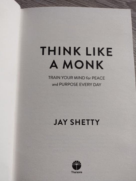 Think Like a Monk - Jay Shetty (Hardcover) boeddhisme, Ophalen of Verzenden, Gelezen, Jay Shetty