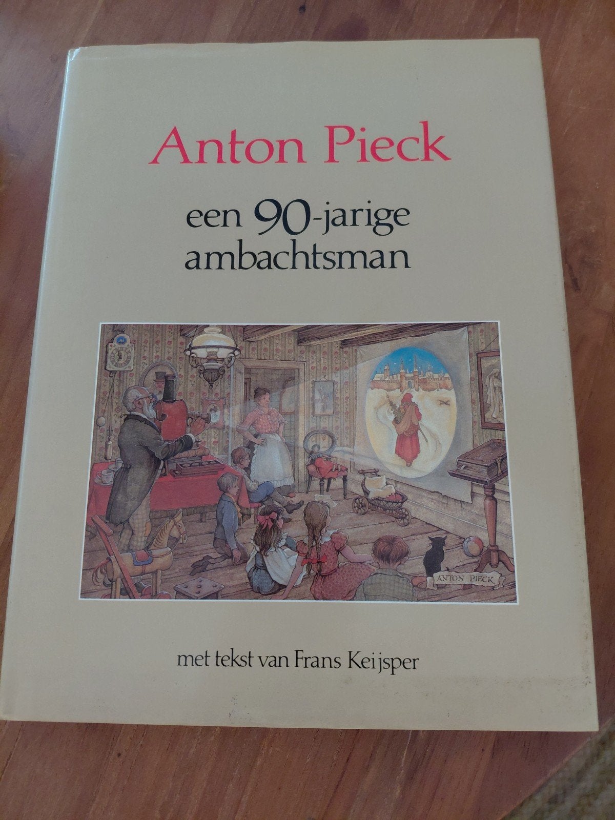 Anton Pieck: een 90-jarige ambachtsman (1986) 2e druk, Gelezen, Ophalen of Verzenden, Frans Keijsper, Overige onderwerpen