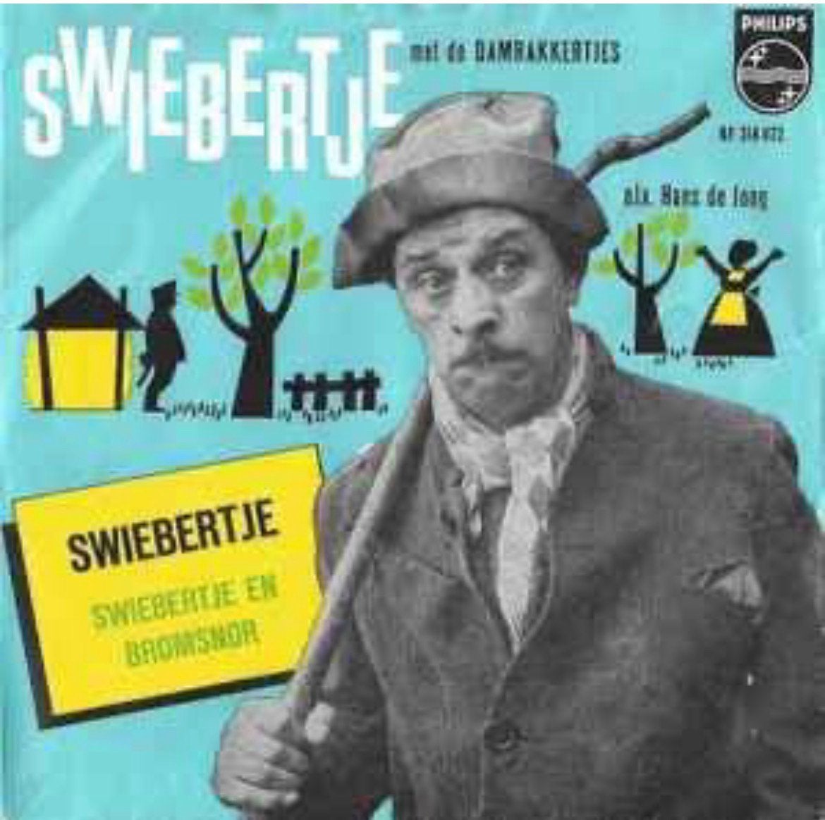Swiebertje & Damrakkertjes – Swiebertje / Single VG+ / 6-7, Cd's en Dvd's, Ophalen of Verzenden, Zo goed als nieuw, Overige formaten