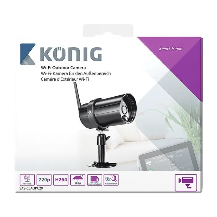 König SAS-CLALIPC20, Ophalen, Nieuw, Buitencamera
