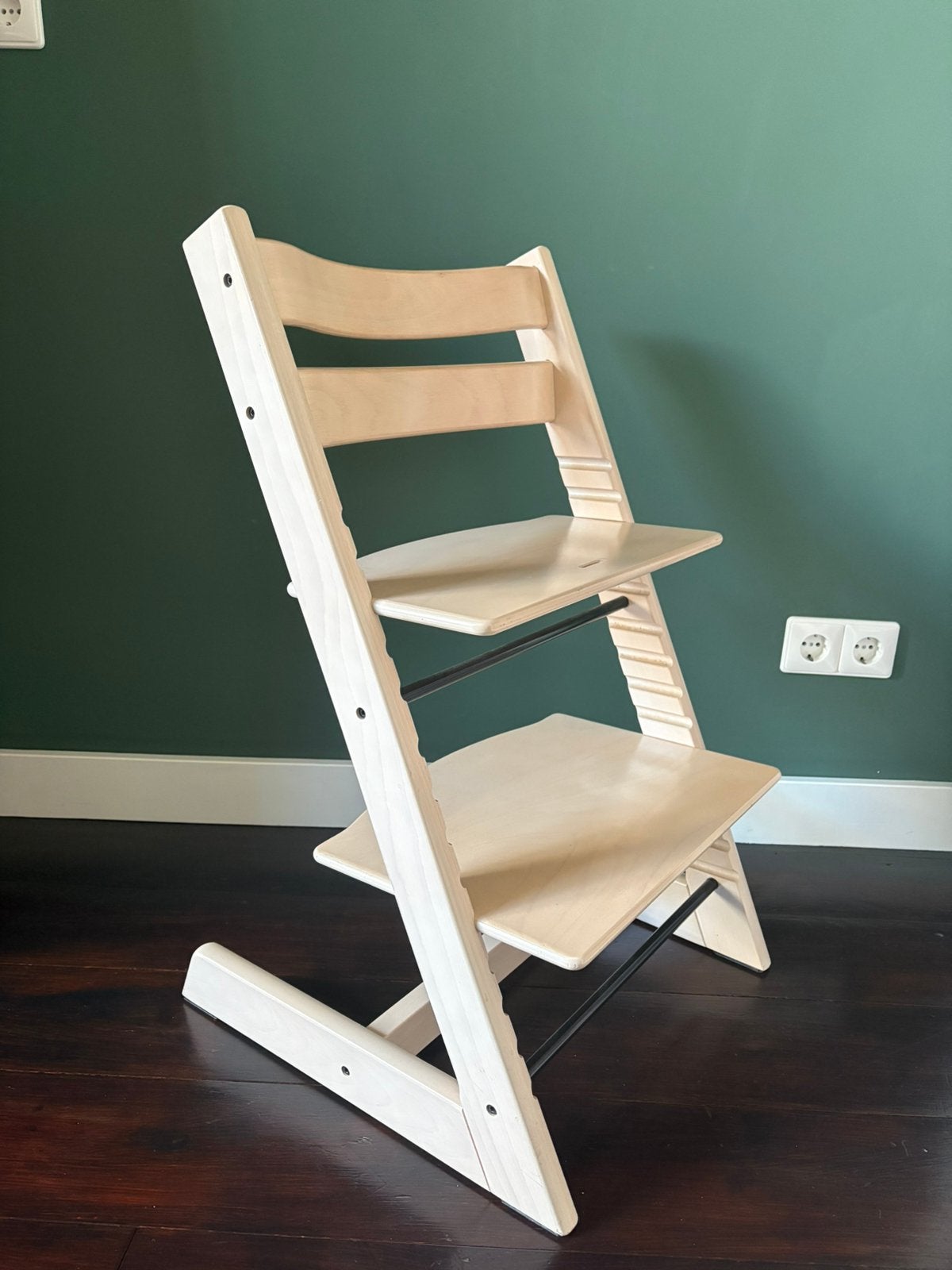 Prachtige Stokke Tripp Trapp, Zo Goed Als Nieuw!!!, Ophalen, Zo goed als nieuw, Meegroeistoel, Aanschuifbaar