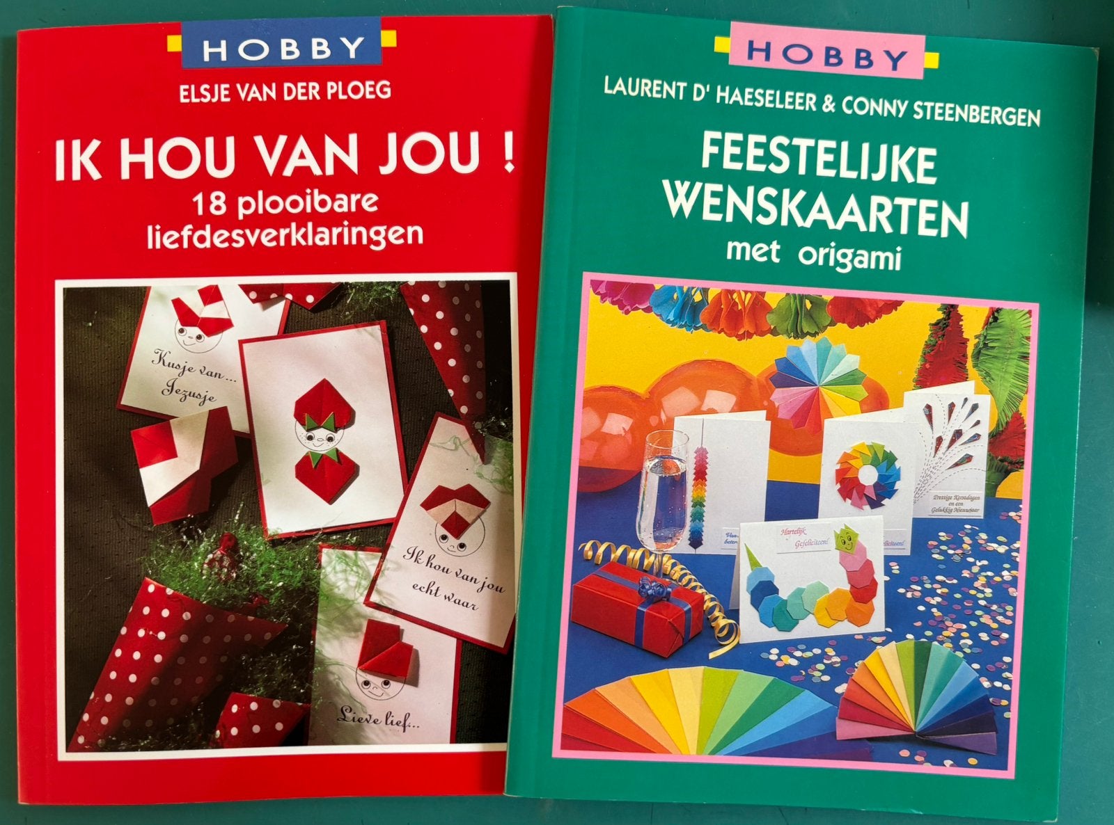 Twee aantrekkelijke, eenvoudige origamiboekjes, Ophalen of Verzenden, Zo goed als nieuw, Overige onderwerpen, Geschikt voor kinderen