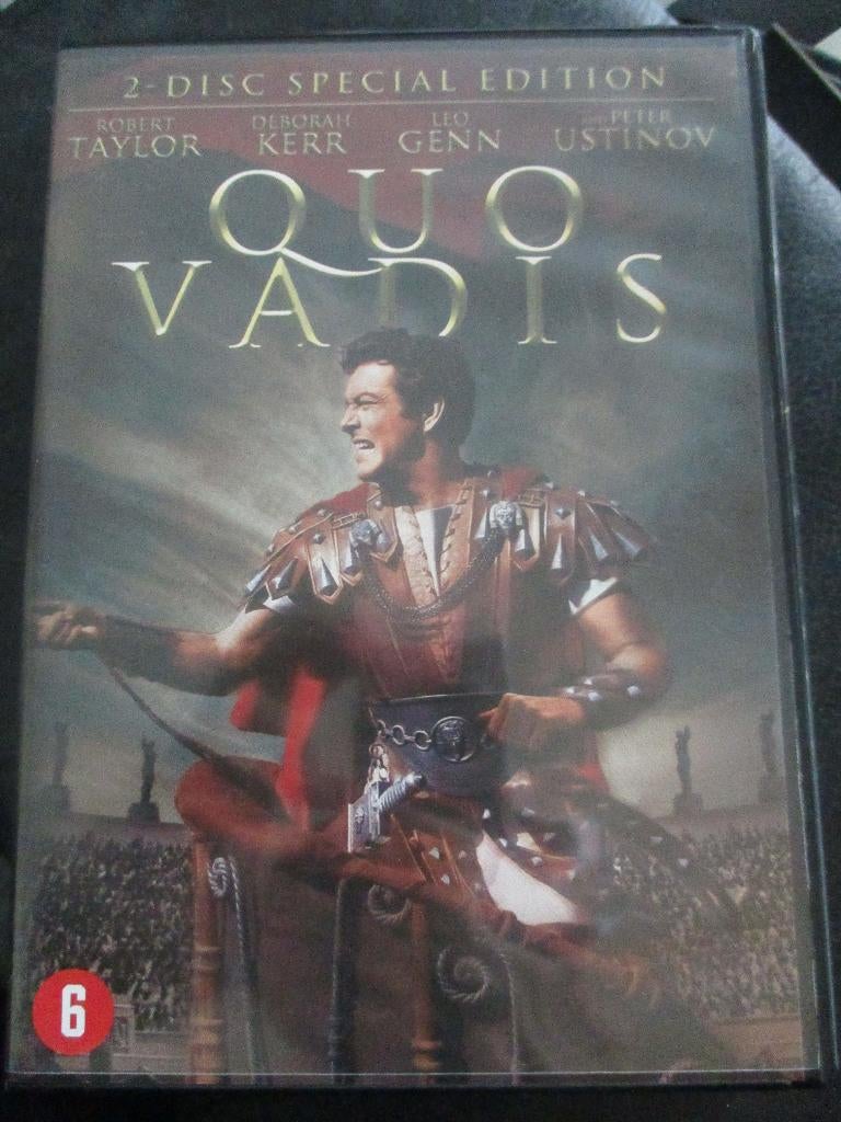 Quo Vadis dvd Deborah Kerr Robert Taylor  2 disc 1951, Vanaf 6 jaar, Ophalen of Verzenden, Zo goed als nieuw, Drama