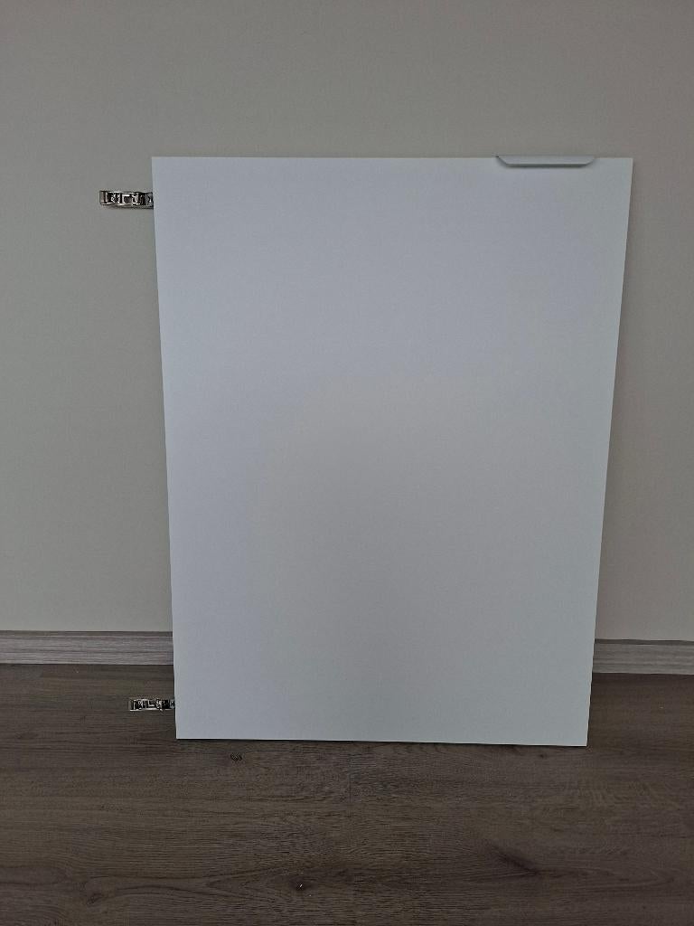 2 keukenkastdeuren Ikea Valstena wit 60 x 80 cm, Ophalen, Gebruikt, Wit, 50 tot 100 cm